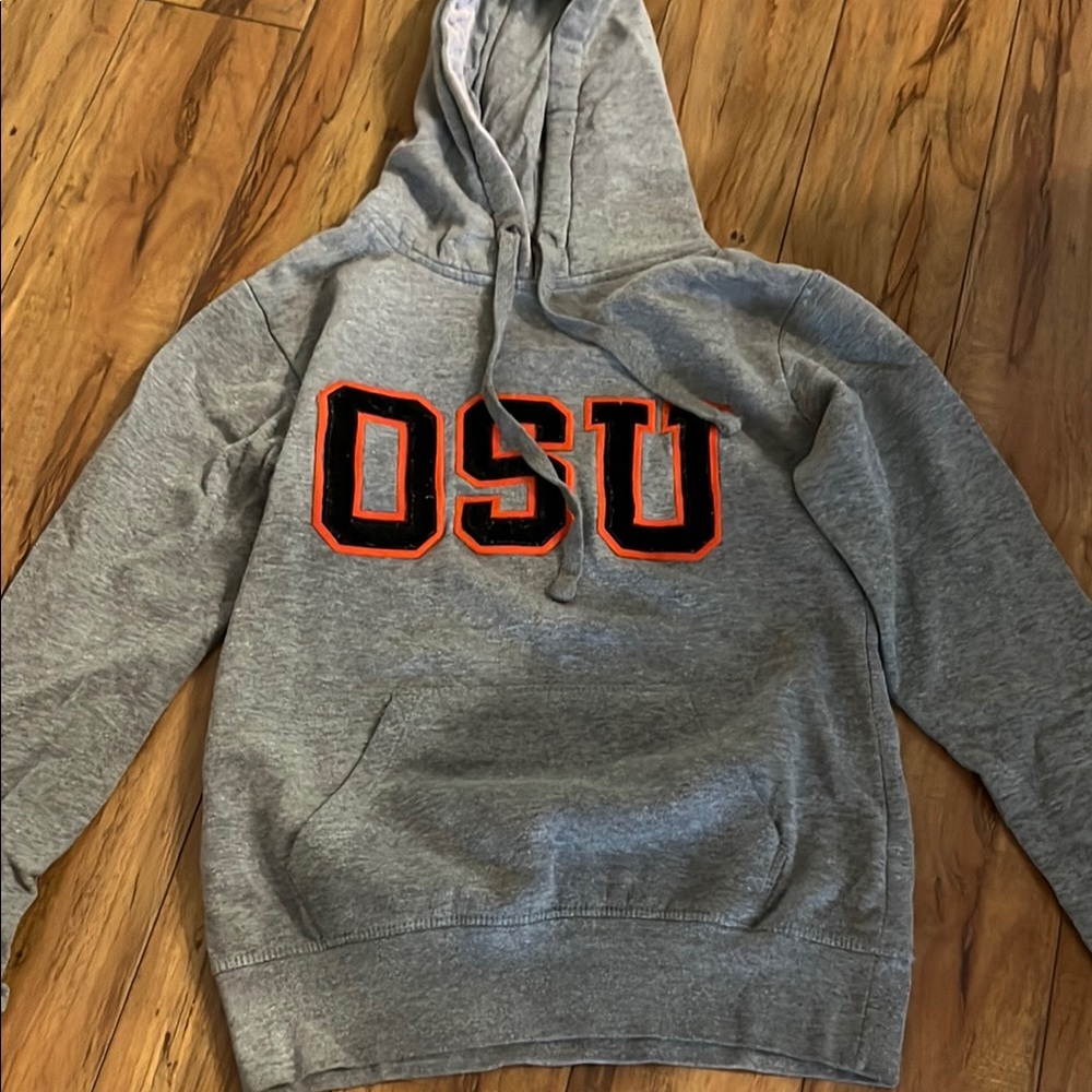 Gray OSU Hoodie